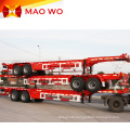 Superior 20ft 3 axle Skeleton Container Truck Trailer